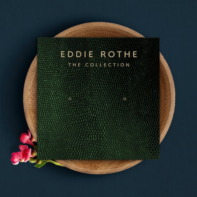 Carte d'affichage à oreille verte Lizard (Créateur téléchargé)