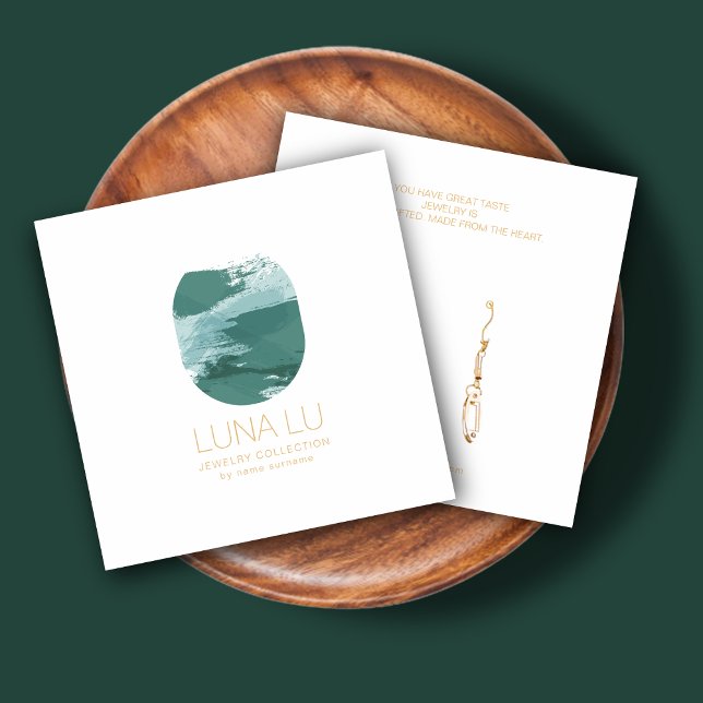 Carte d'affichage Abstraite minimaliste pour bijou (Créateur téléchargé)