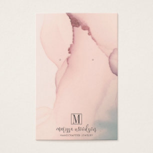 Carte d'affichage Abstraite pour bijoux à oreille