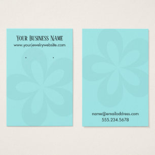 Carte d'affichage Aqua Graphic Flower 1 Porte-orei