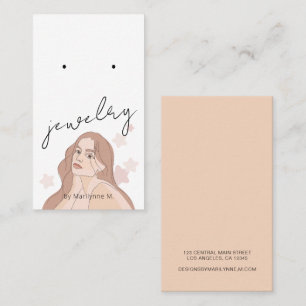 Carte d'affichage Boho Woman Boutique