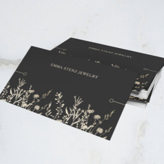Carte d'affichage bracelet ・ Russe Fleur sauvage G
