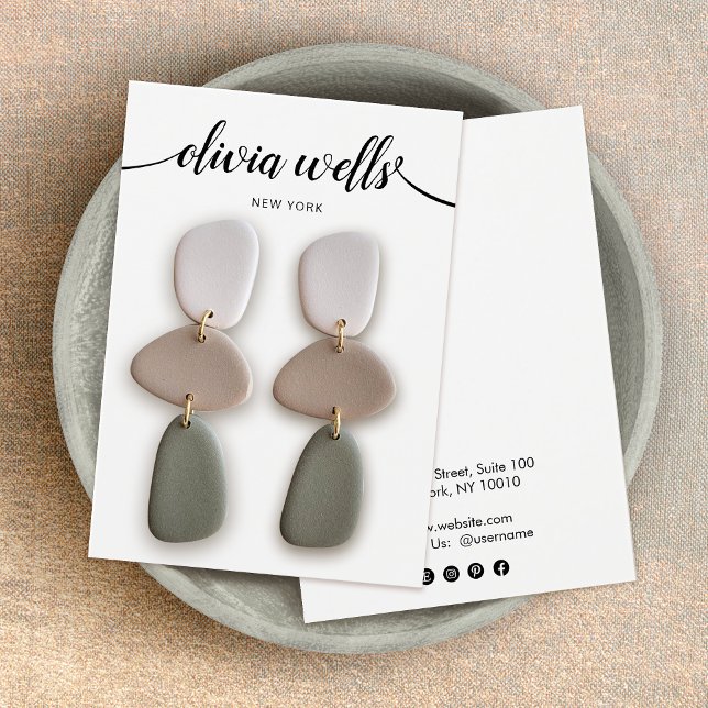 Carte d'affichage Calligraphie noir blanc (Créateur téléchargé)