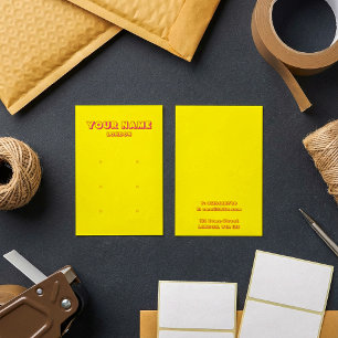 Carte d'affichage colorée pour oreille au néon bri