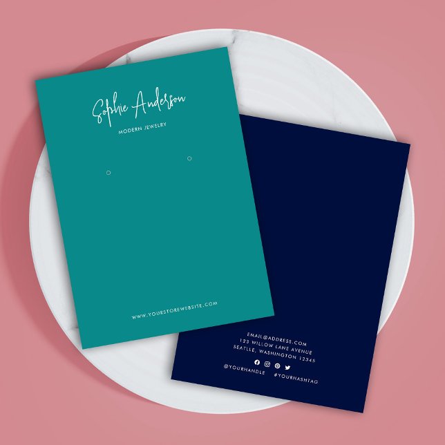 Carte d'affichage couleur personnalisée de script  (Créateur téléchargé)