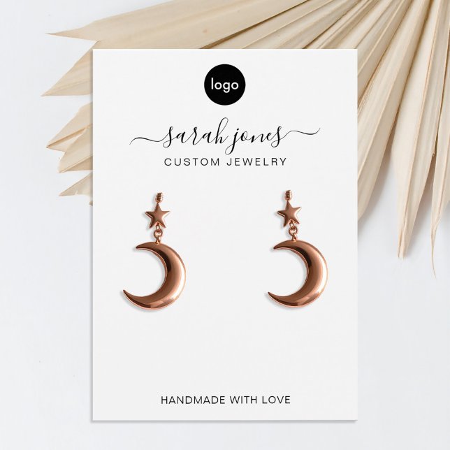 Carte d'affichage de bijoux minimaliste moderne (Créateur téléchargé)