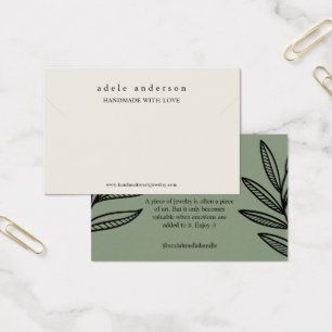 Carte d'affichage de bracelet de joaillerie Terre 