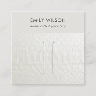 CARTE D'AFFICHAGE DE CLIP EN CUIR BLANC