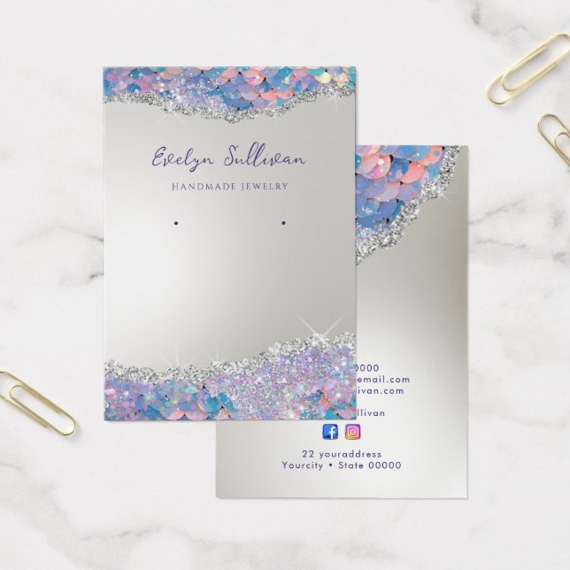 Carte d'affichage de la parties scintillant de sir (Bureau)