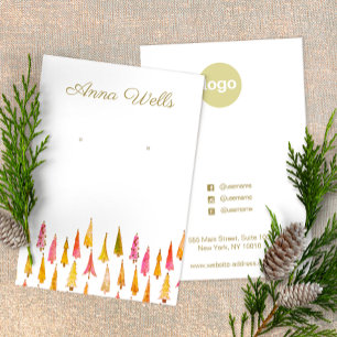 Carte d'affichage de l'Arbre de Noël