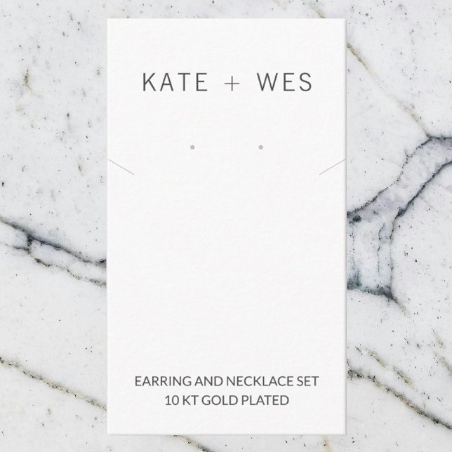 Carte d'affichage de l'ensemble de bijoux de l'ore (Créateur téléchargé)