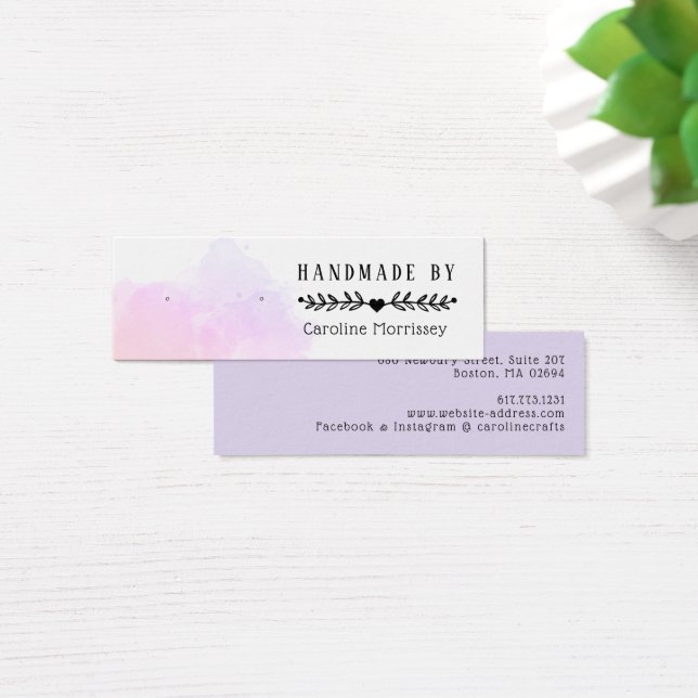 Carte d'affichage de l'oreille à l'étouffée d'aqua (Bureau)