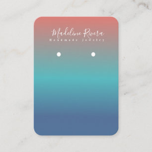 Carte d'affichage de l'oreille artisanale Sun Grad