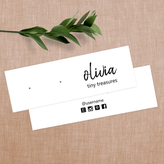 Carte d'affichage de l'oreille du script de signat (Créateur téléchargé)