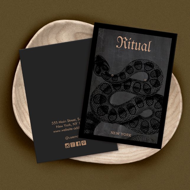 Carte d'affichage de l'oreille du serpent d'Hallow (Créateur téléchargé)