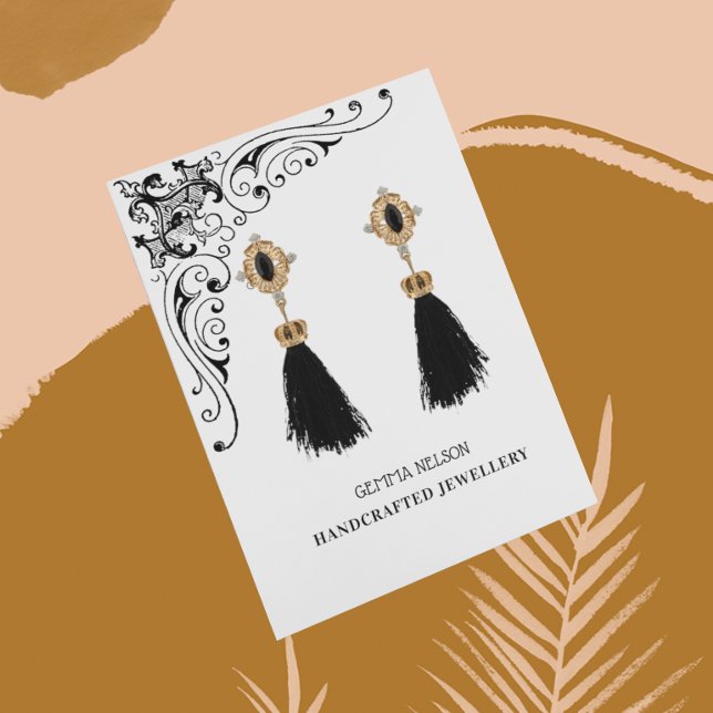 Carte d'affichage de l'oreille ・ Vintage des persi (Créateur téléchargé)