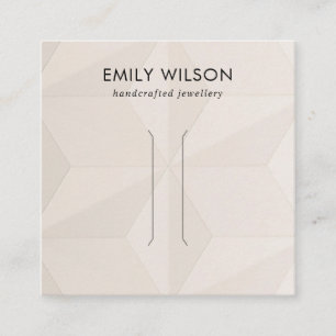 CARTE D'AFFICHAGE DU CLIP À CHEVEUX DE DIAMANT BL