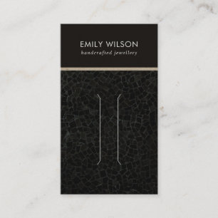 CARTE D'AFFICHAGE DU CLIP À CHEVEUX DE LA MOSAÏQUE