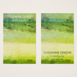 Carte d'affichage du collier à bijoux à oreilles e