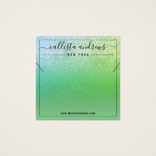 Carte d'affichage du collier de Parties scintillan