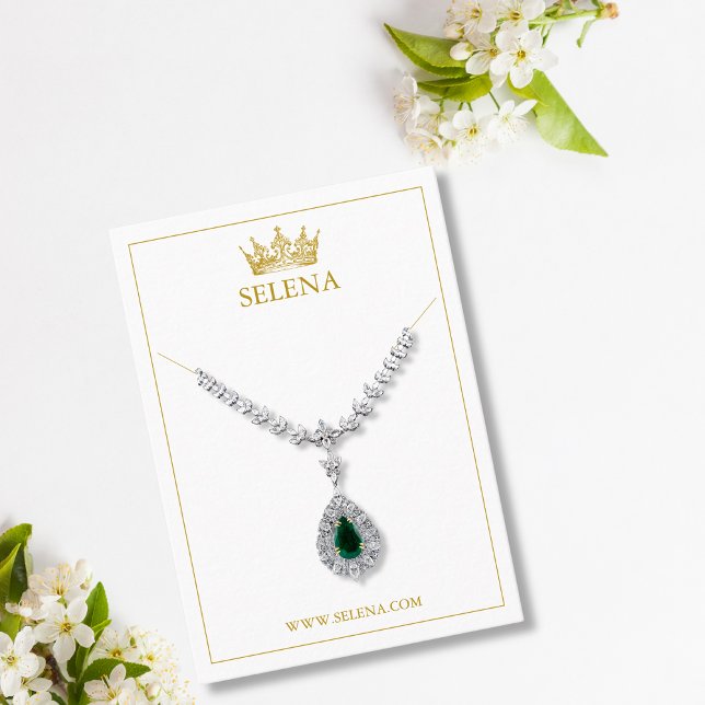 Carte d'affichage du collier Gold Crown (Créateur téléchargé)