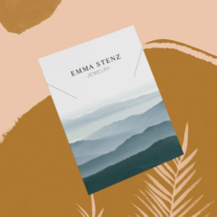 Carte d'affichage du collier ・ Pastel Mountain Ran