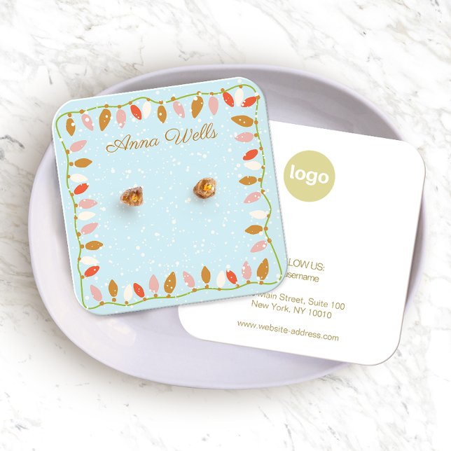 Carte d'affichage du logo Christmasghts (Créateur téléchargé)