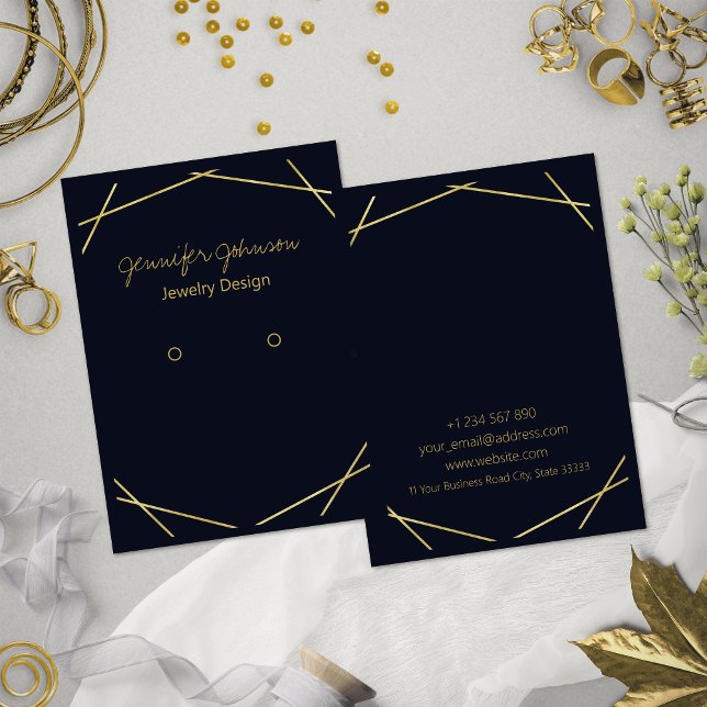 Carte d'affichage du support d'oreille géométrique (Créateur téléchargé)