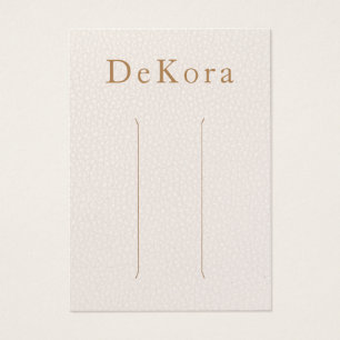 Carte d'affichage en cuir rose pâle Plusieurs Clip