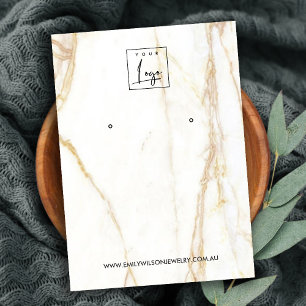 CARTE D'AFFICHAGE EN MARBRE GOLD CALACATTA