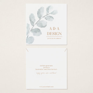 Carte d'affichage Feuille couleur