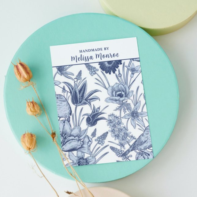 Carte d'affichage Fleur sauvage moderne en collier (Créateur téléchargé)