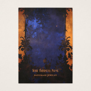 Carte d'affichage gothique Halloween