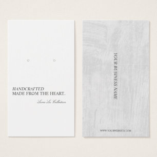 Carte d'affichage minimaliste moderne