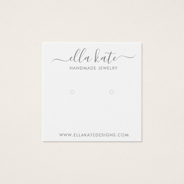 Carte d'affichage moderne (Devant)