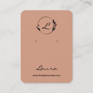 Carte d'affichage moderne en terre cuite