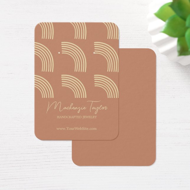 Carte d'affichage moderne Rainbow personnalisée (Bureau)