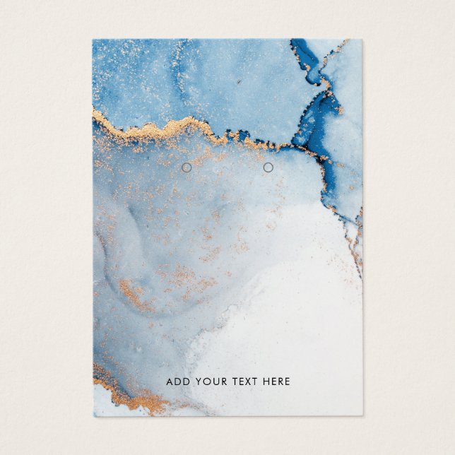 Carte d'affichage Nom d'entreprise et Code QR (Devant)