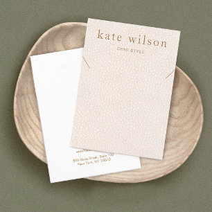 Carte d'affichage Pastel Pink Leather (image) Coll