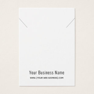 Carte d'affichage Pendentif simple et moderne
