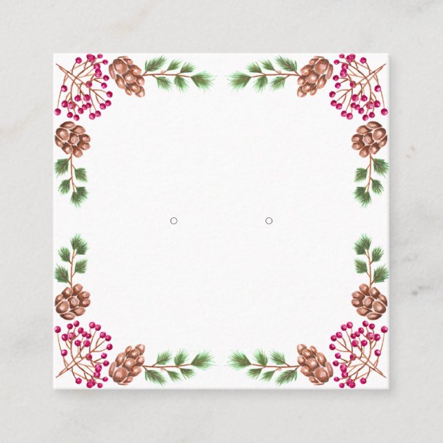 Carte d'affichage personnalisée pour les cadeaux d (Devant)