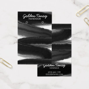 Carte d'affichage pour bijoux à linge de couleur d