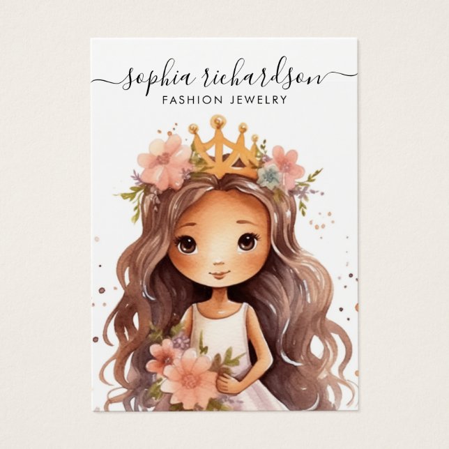 Carte d'affichage pour filles d'oreille boho moder (Devant)