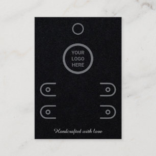 Carte d'affichage Premium Noir à deux rangées