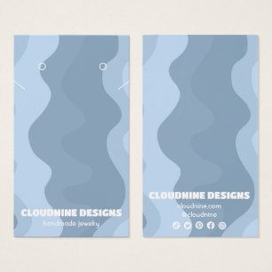 Carte d'affichage Retro Waves Earring Collier Bijo