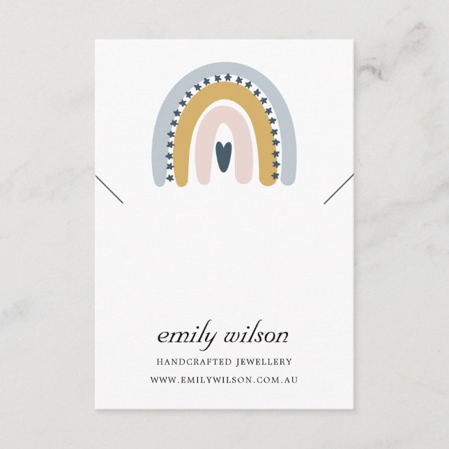 CARTE D'AFFICHAGE SCANDI SCANDI EN LACE DE COUCHER (Devant)