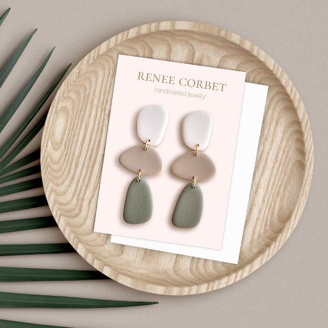 Carte d'affichage simple à oreille rose (Créateur téléchargé)