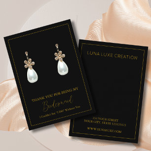 Carte d'affichage simple de l'oreille de la femme