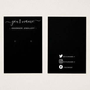 Carte d'affichage simple et élégante