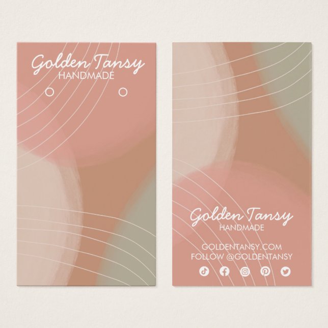 Carte d'affichage Soft Neutral oreille collier bij (Devant & derrière)